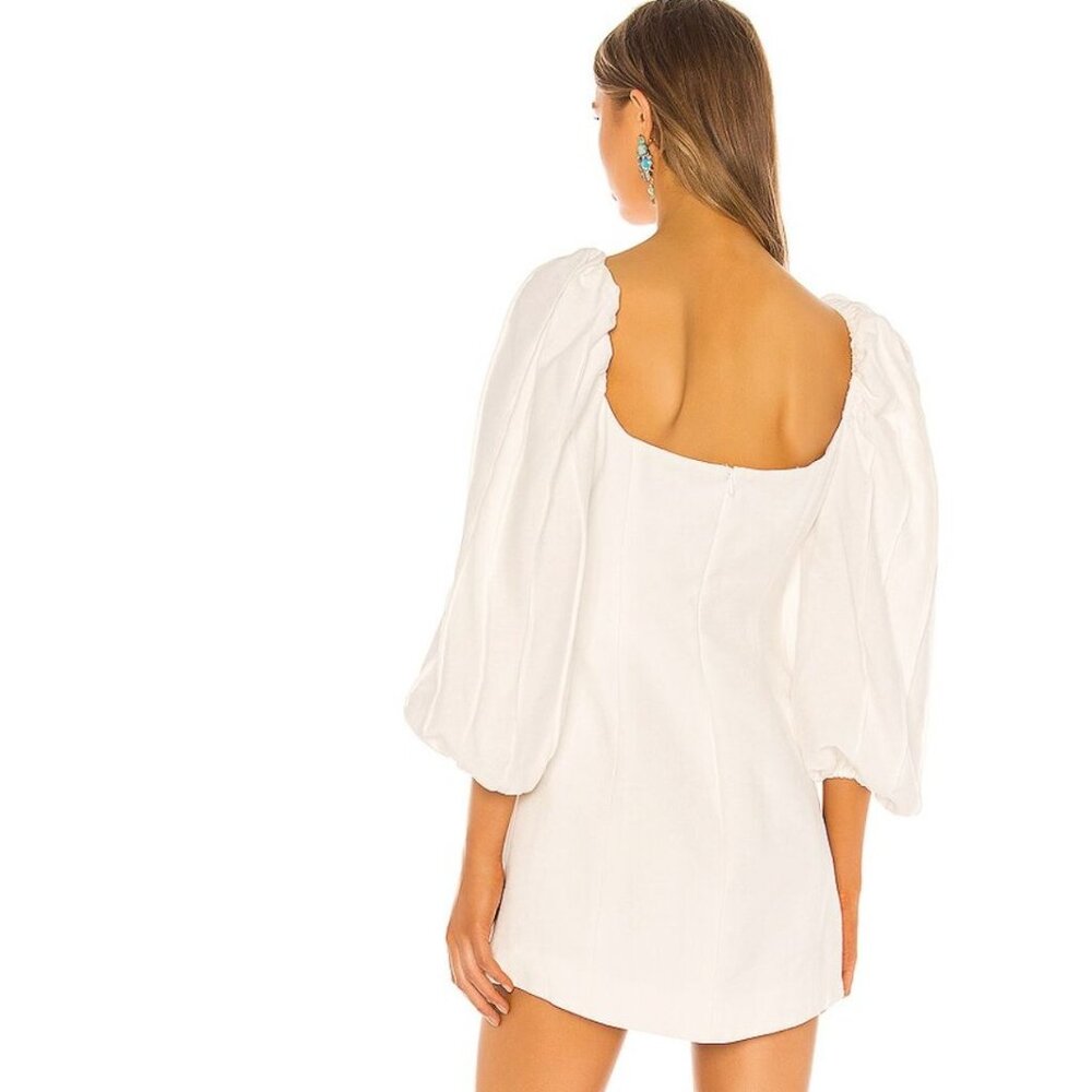 C/MEO Collective Over Again Long Sleeve Ivory Mini Dress S 4 - Picture 3 of 7